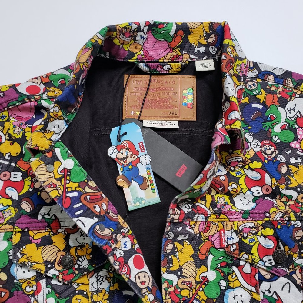 Levi's x Super Mario Vintage Fit Trucker Jacket - Picture 8 of 12